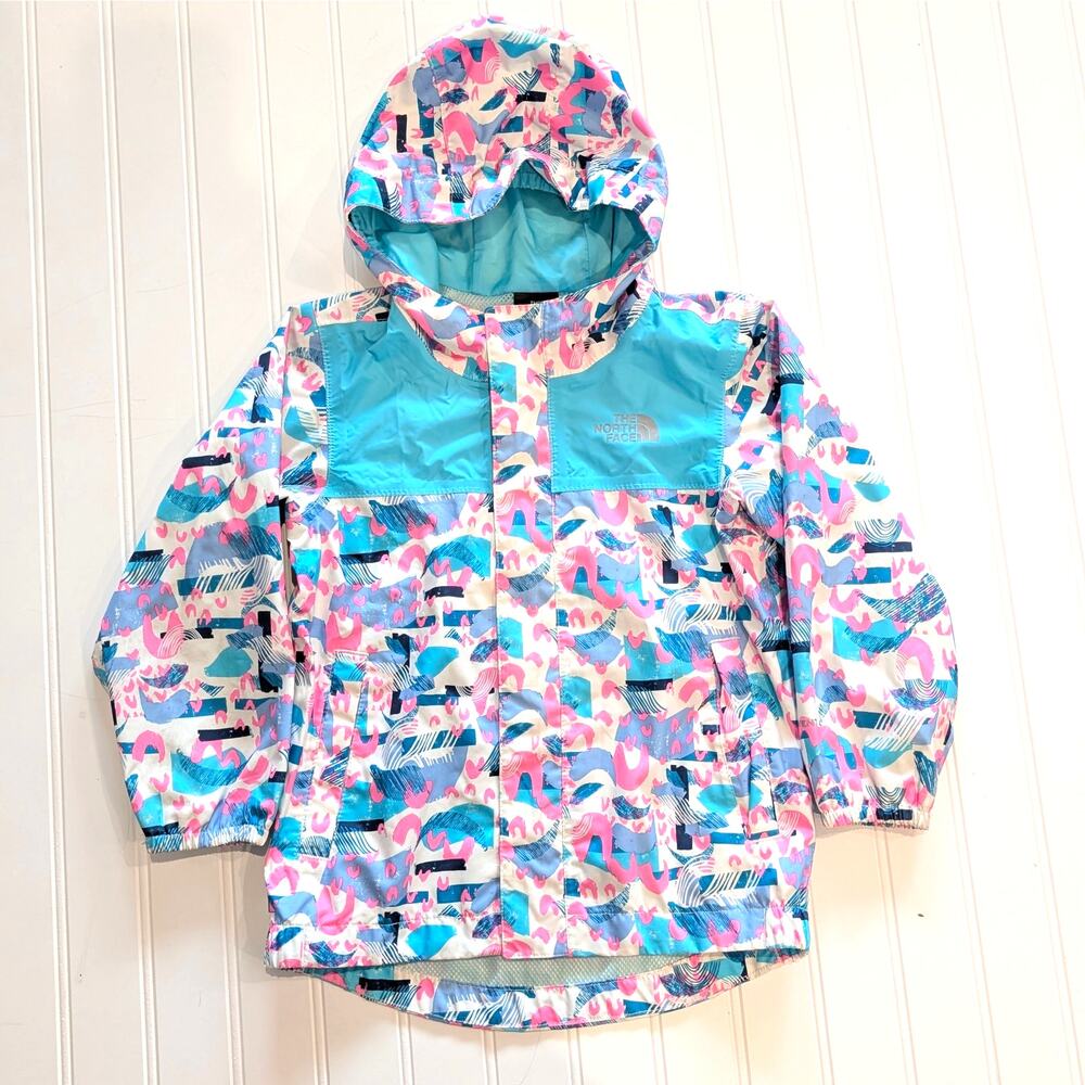 The North Face Girls 3T Shell Jacket - Pink/Teal